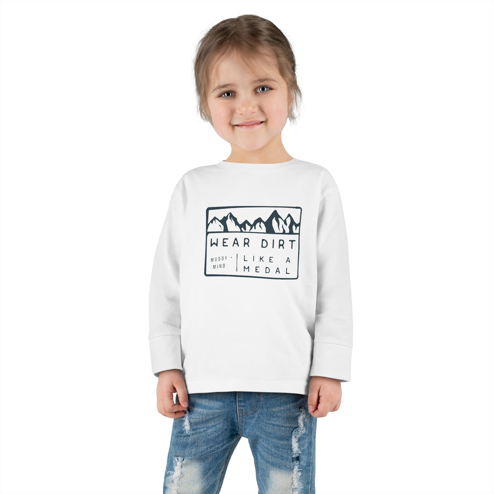 
                      
                        Wild Wear - Wear dirt, Toddler Long Sleeve Tee
                      
                    