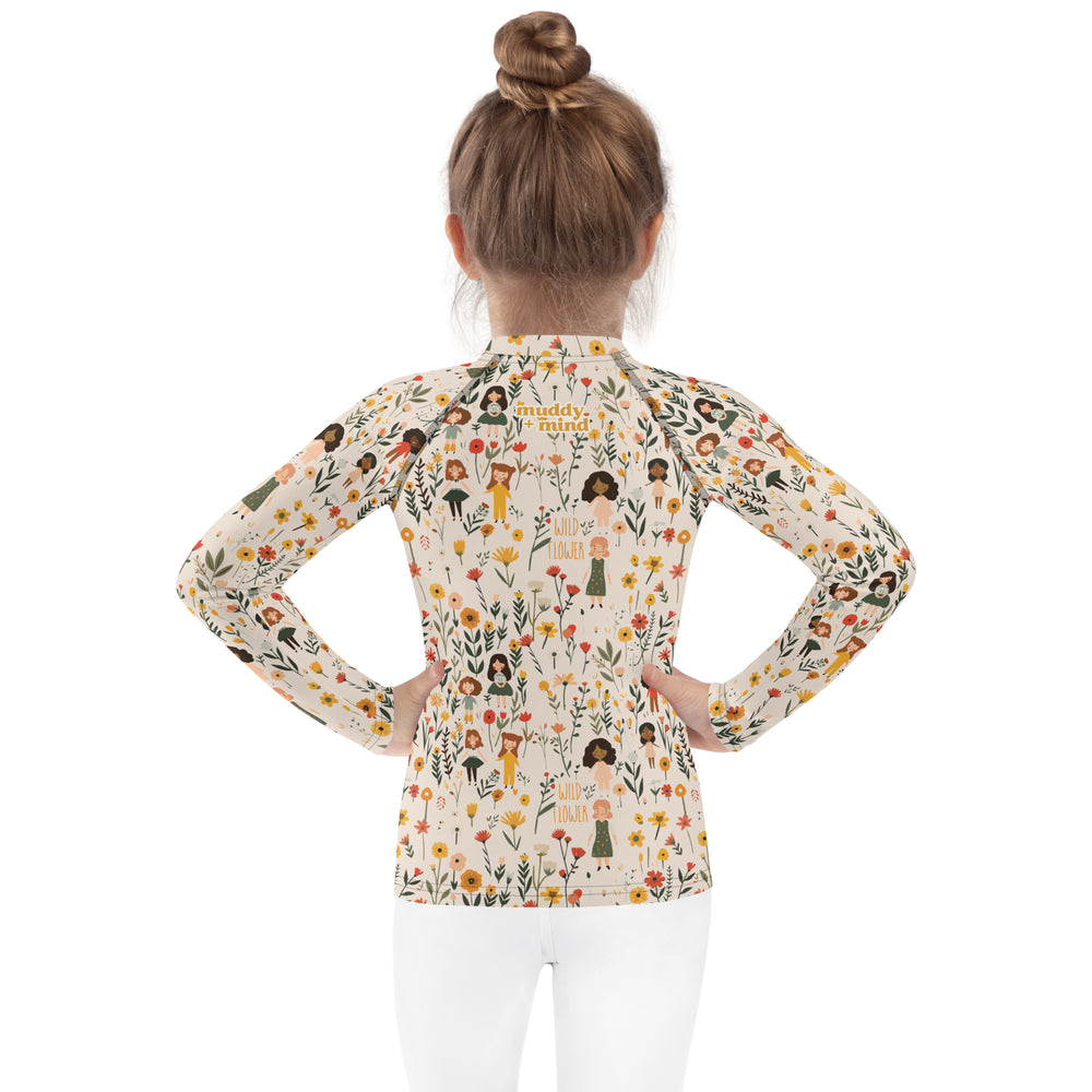 
                      
                        Kids Swim Rash Guard - Wild Flowers
                      
                    