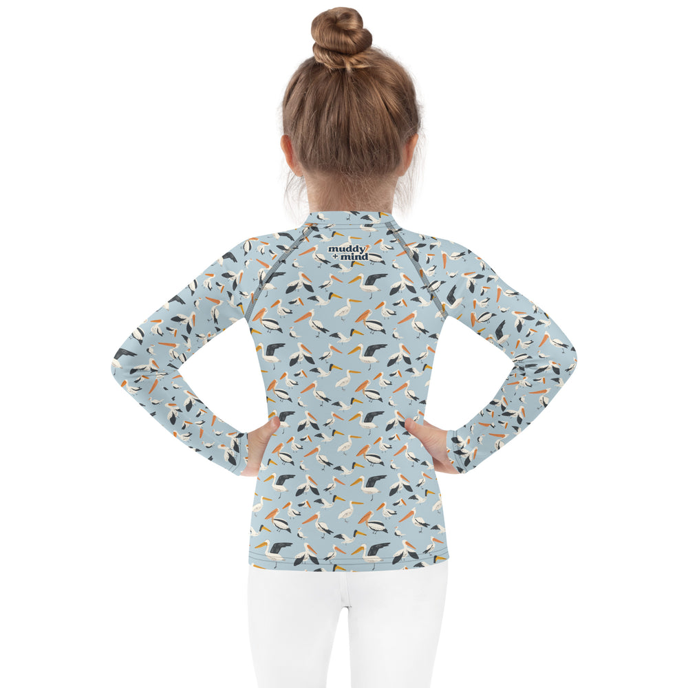 
                      
                        Kids Swim Rash Guard - Pelican
                      
                    