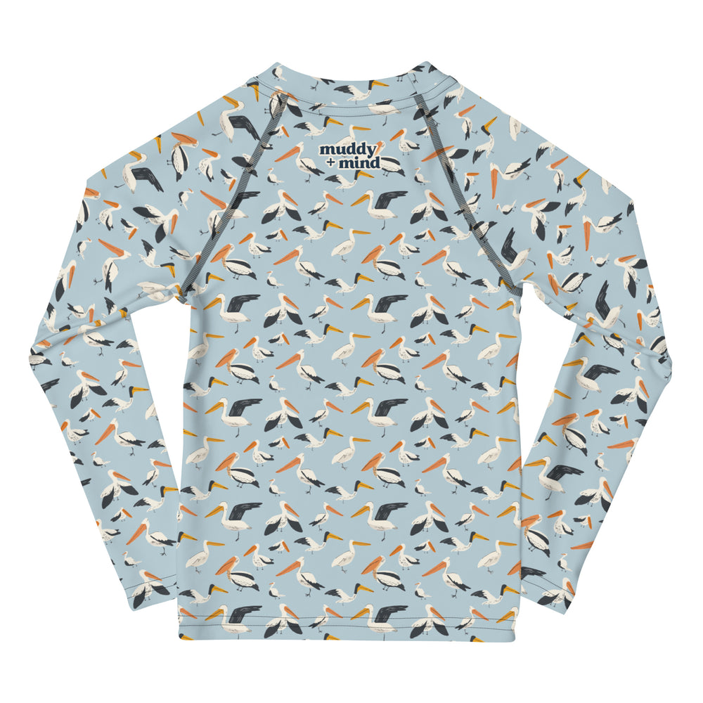 
                      
                        Kids Swim Rash Guard - Pelican
                      
                    