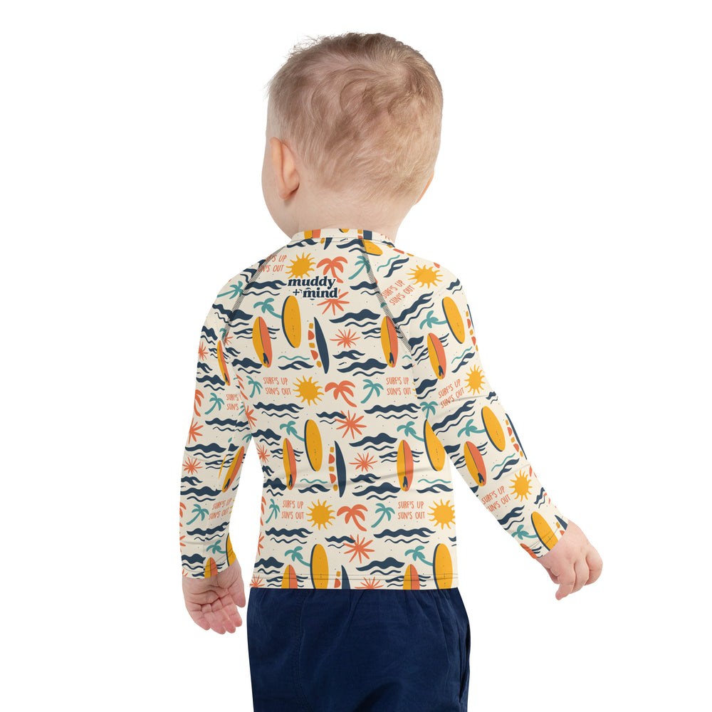 
                      
                        Kids Swim Rash Guard - Surfs Up
                      
                    