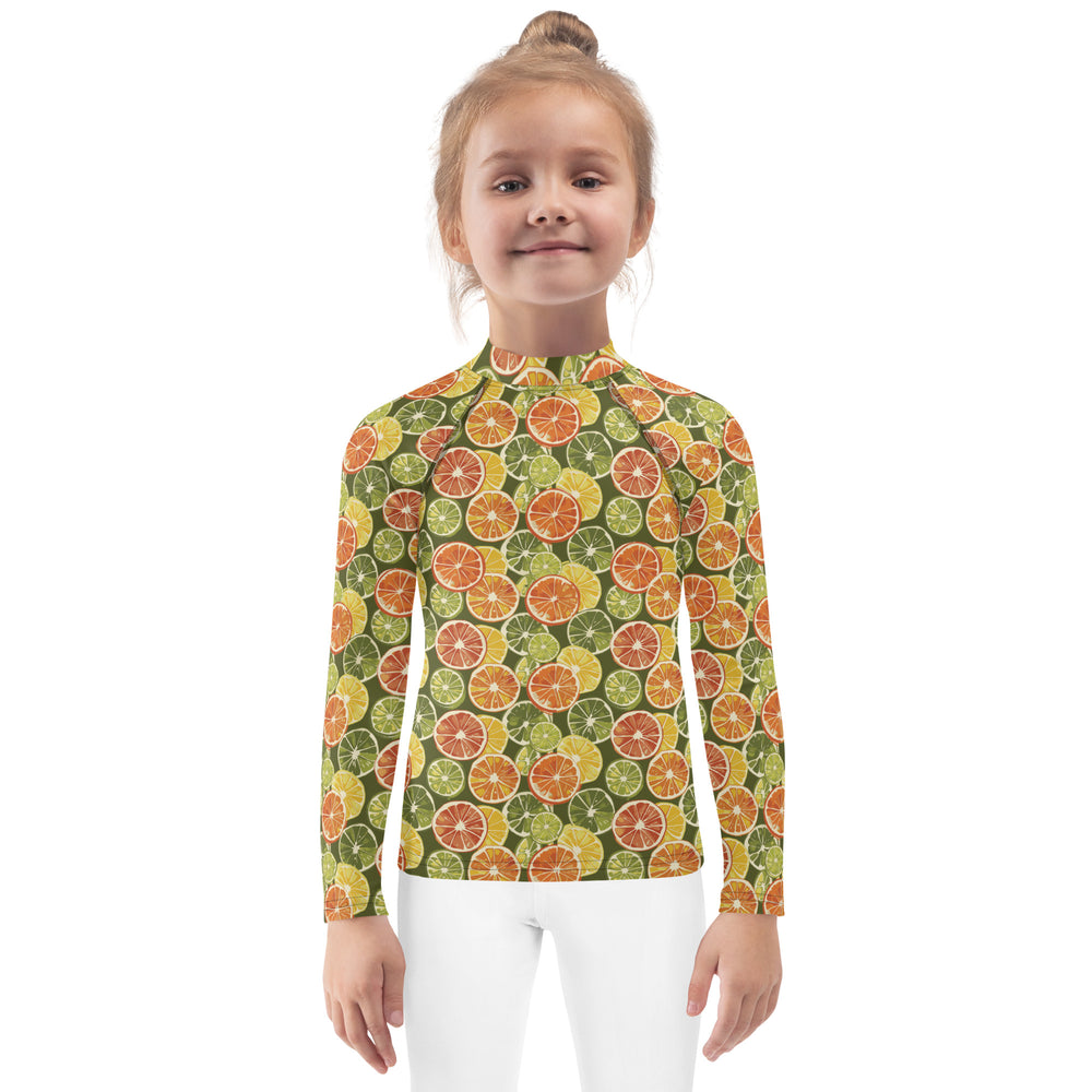 
                      
                        Kids Swim Rash Guard - Citrus
                      
                    