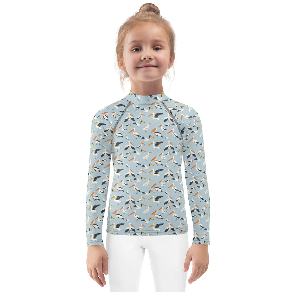 
                      
                        Kids Swim Rash Guard - Pelican
                      
                    