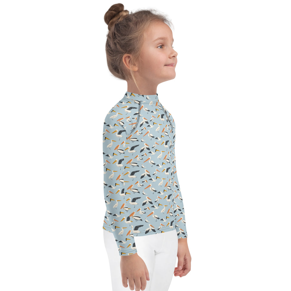 
                      
                        Kids Swim Rash Guard - Pelican
                      
                    