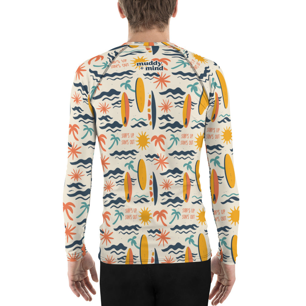 
                      
                        Men Swim Rash Guard - Surf
                      
                    