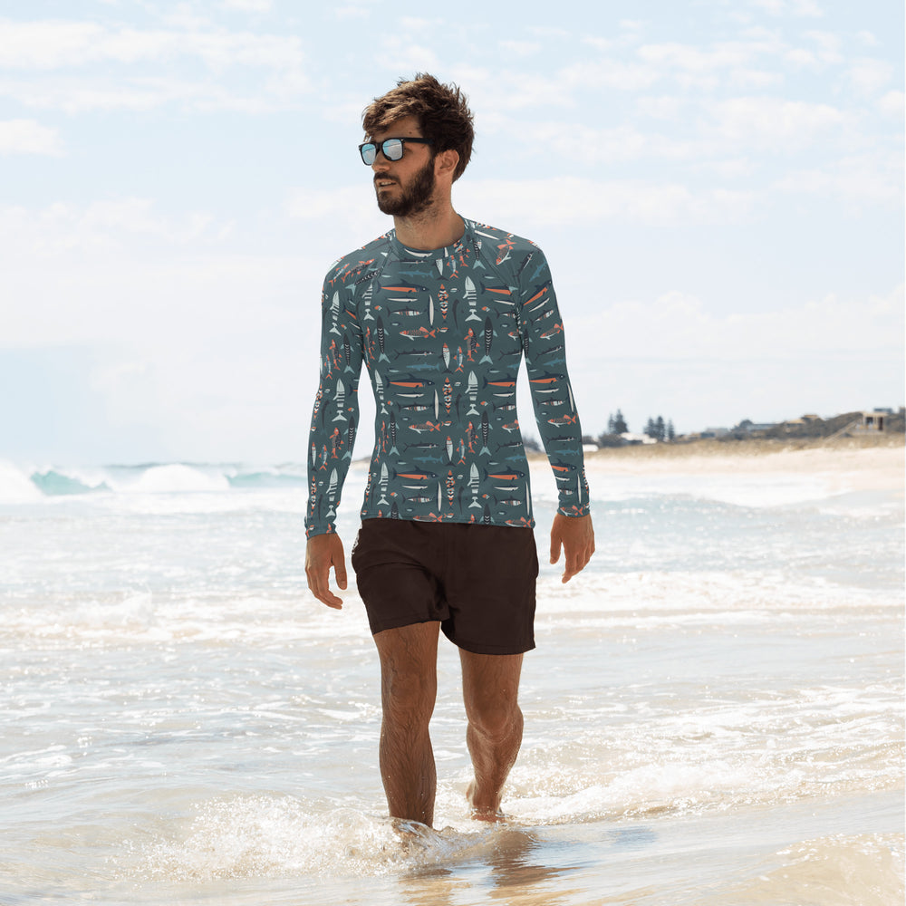 
                      
                        Men Swim Rash Guard - Fish
                      
                    