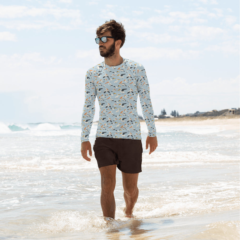 
                      
                        Men Swim Rash Guard Men - Pelican
                      
                    