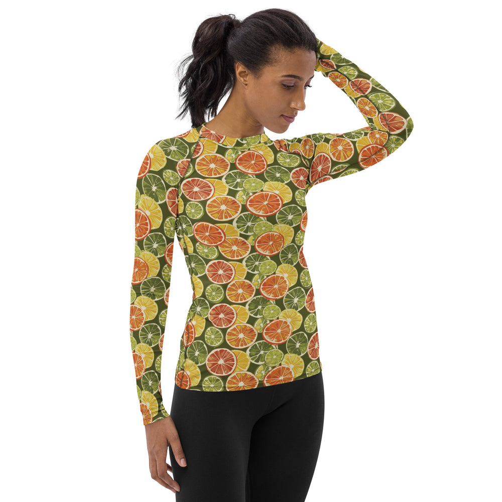 
                      
                        Women Swim Rash Guard - Citrus
                      
                    