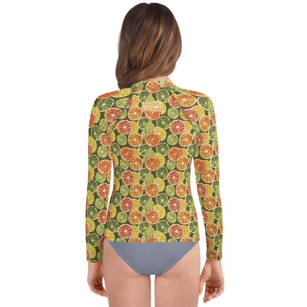 
                      
                        Youth Swim Rash Guard - Citrus
                      
                    