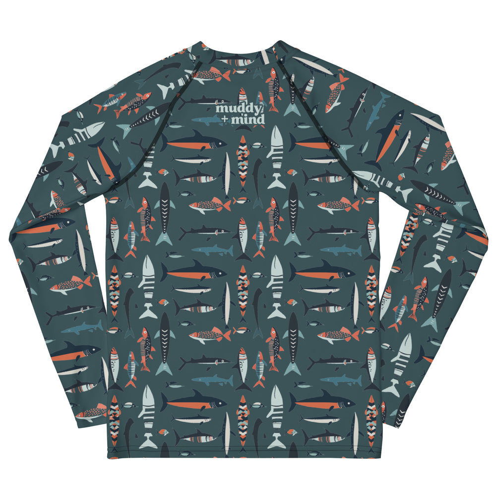 
                      
                        Youth Swim Rash Guard - Fish
                      
                    