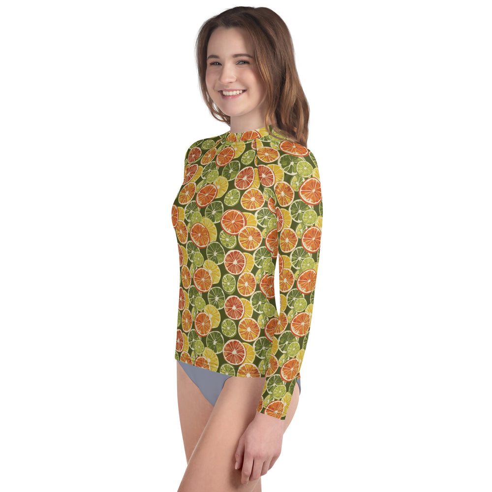 
                      
                        Youth Swim Rash Guard - Citrus
                      
                    