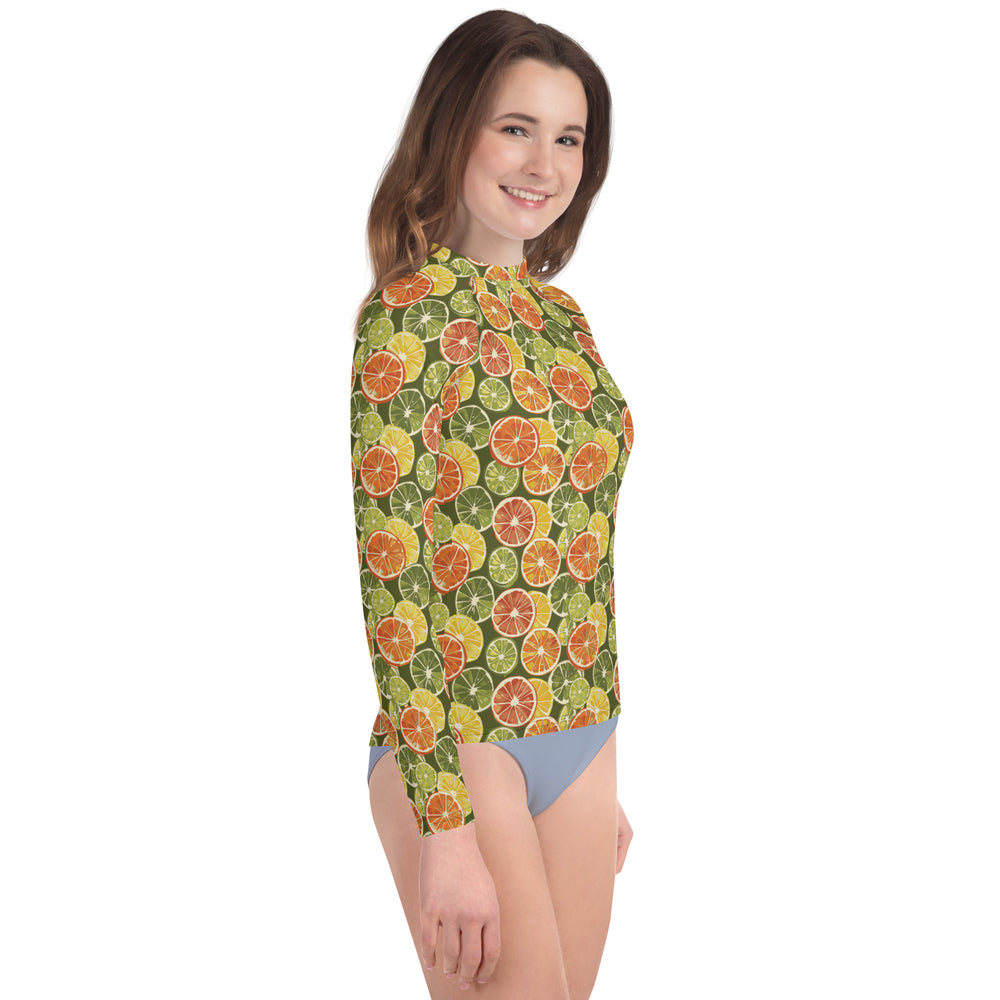 
                      
                        Youth Swim Rash Guard - Citrus
                      
                    